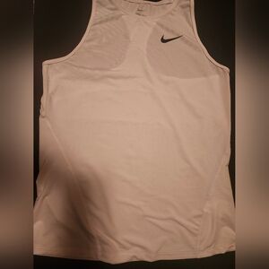 Nike Pro Dri-FIT White Tank Size M Racer Back